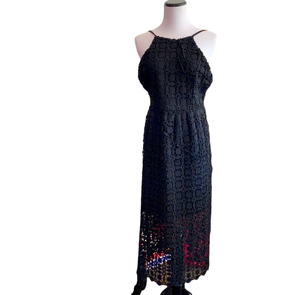Romeo & Juliet Couture Black Lace Dress, Size M